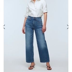 NWOT Madewell Perfect vintage wide leg jean 28P